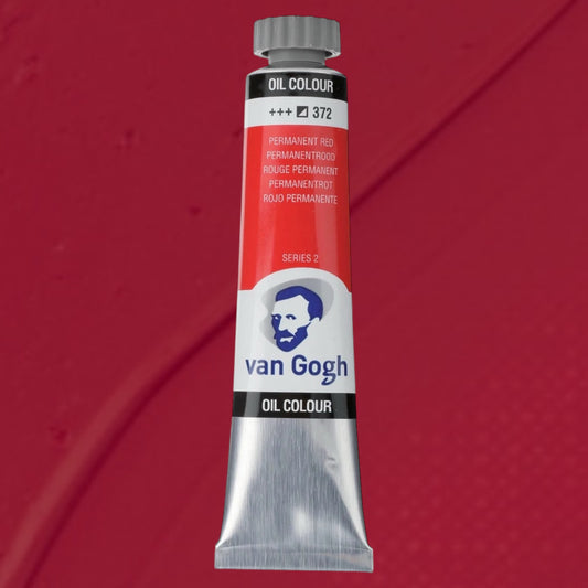 Van Gogh Ölfarbe –  Permanentrot 372 – 20 ml