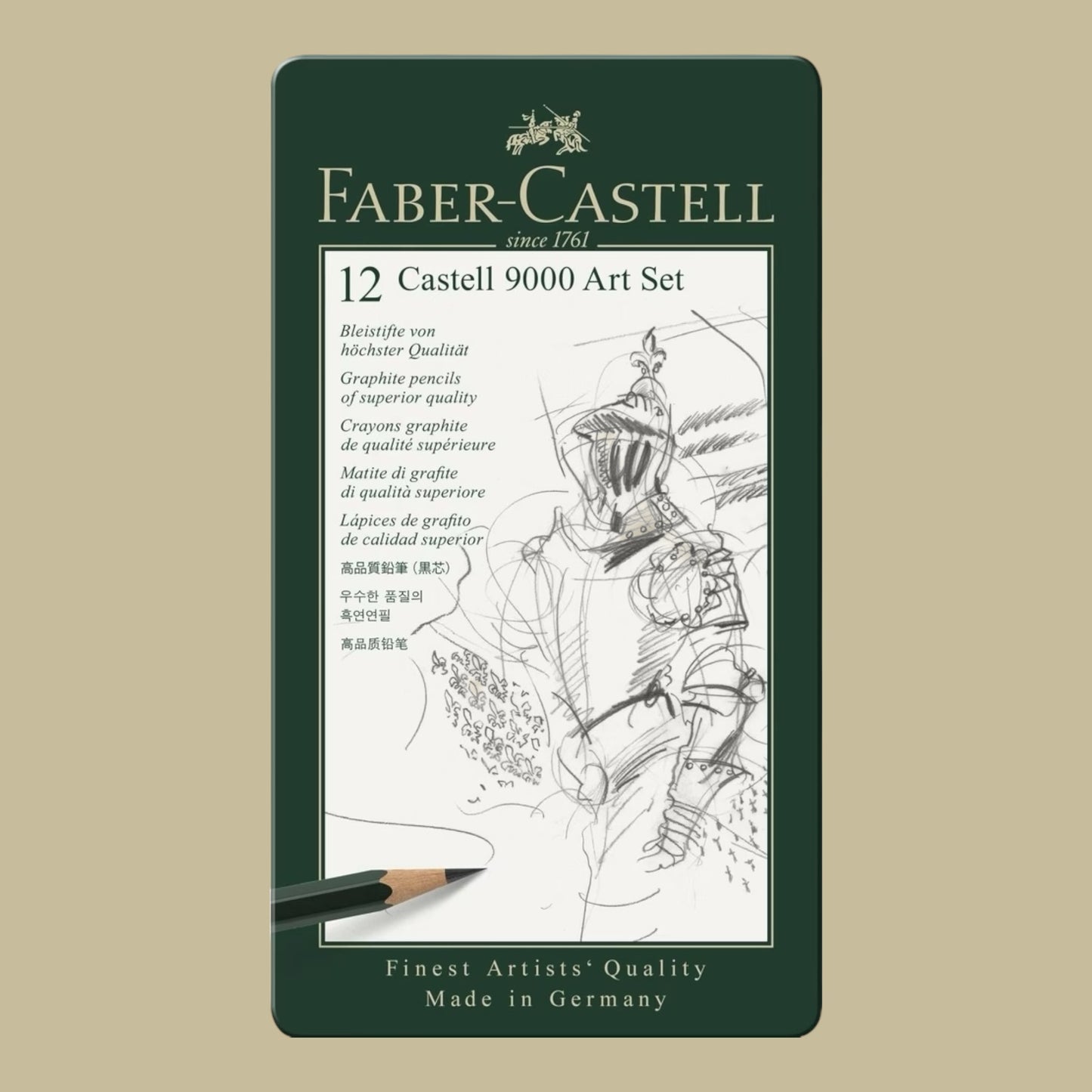 Faber-Castell Castell 9000 Art Set – 12 Bleistifte