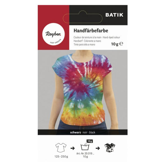 Rayben Textil batik hand dye, 10g black