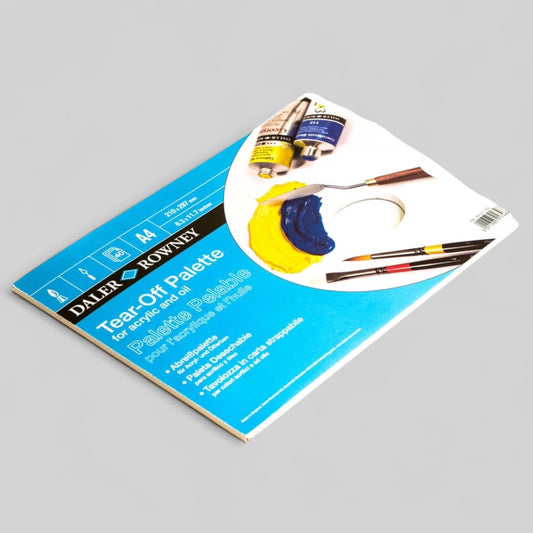 Daler-rowney Abreiß-papier-palette Für Acryl-/Öl Farben  A4