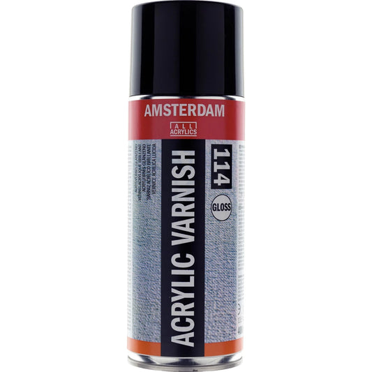 Amsterdam Acrylic Varnish 114 Glossy Spray Can