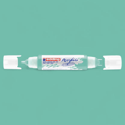 Edding 5400 Acryl 3D Double Liner opulent türkis 934 , Tubenspitze 2-3 mm . 5-10 mm