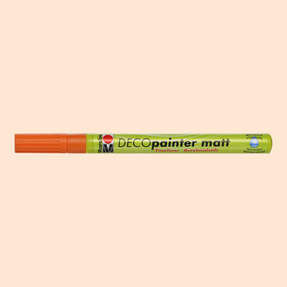 Marabu Deco Painter acrylic marker tangerine 1-2 mm matt