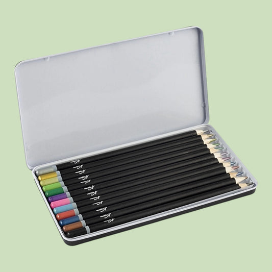 Nassau Fine Art – Metallic Pencils, 12-teilig
