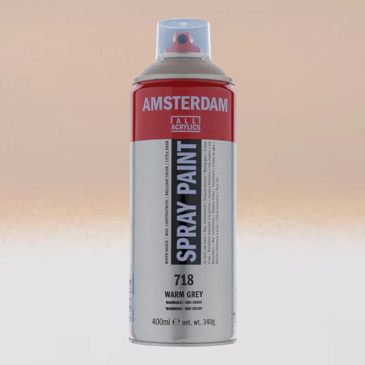 Amsterdam  Spray Paint Warmgrau 718