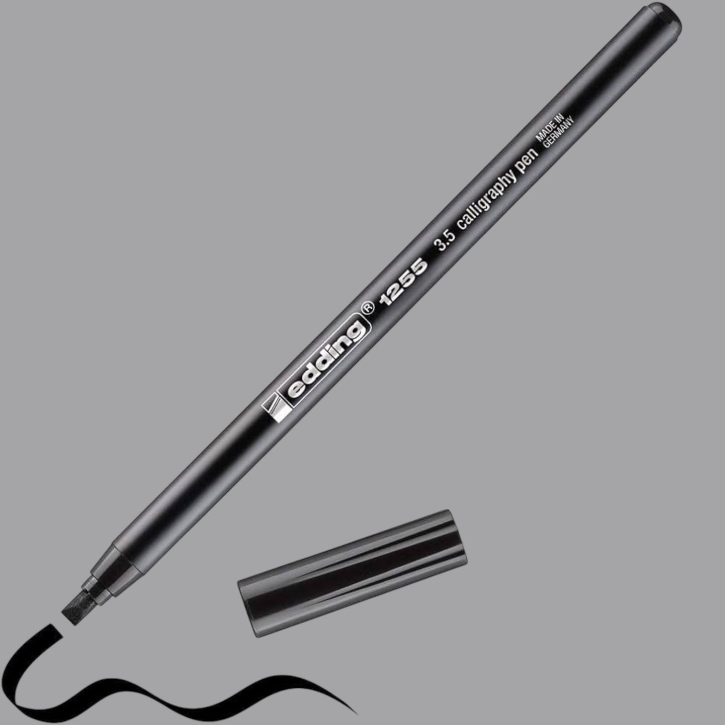 Edding 1255 Kalligraphiestift – 3,5 mm, Schwarz