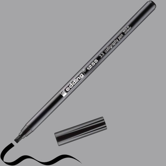 Edding 1255 Kalligraphiestift – 3,5 mm, Schwarz