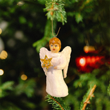 Weihnachtspuppe Engel mit Stern