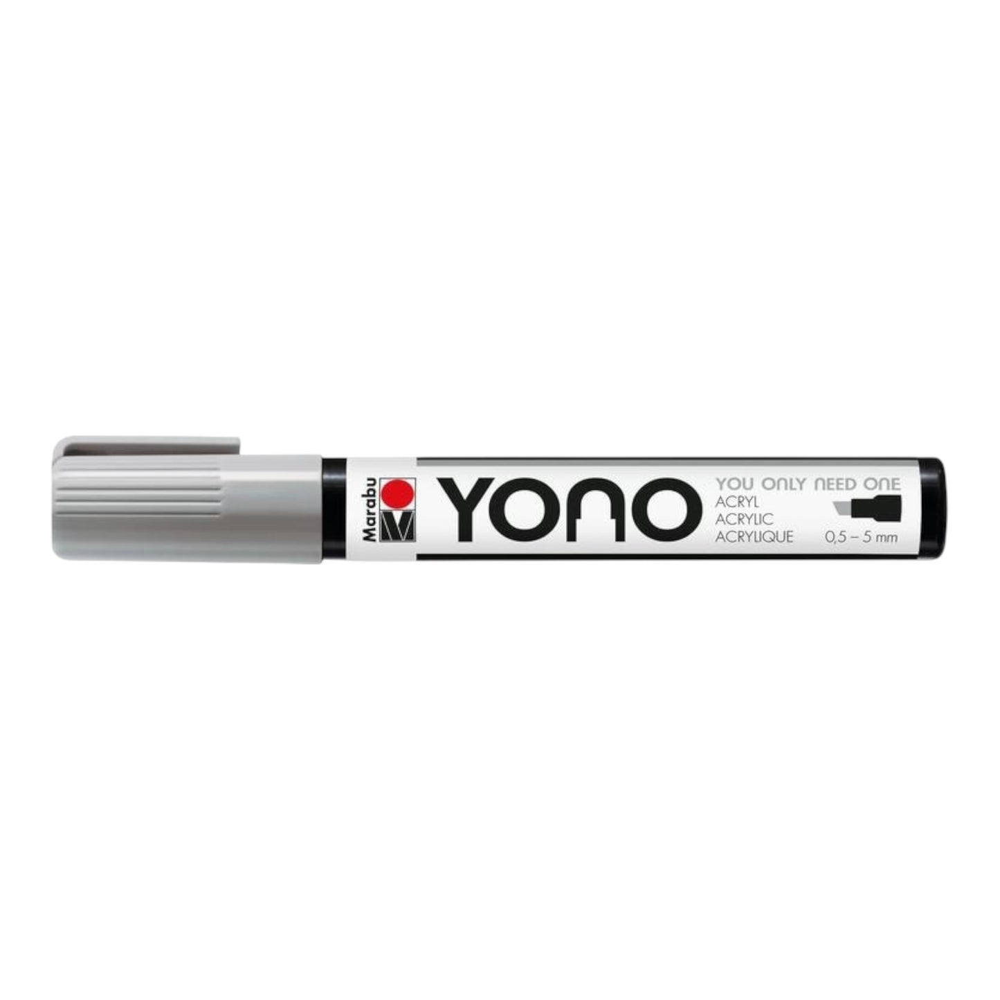 Acrylmarker YONO 0.5 - 1.5 mm Grau