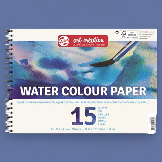 Talens Aquarell Block 29.7x21cm Cellulose