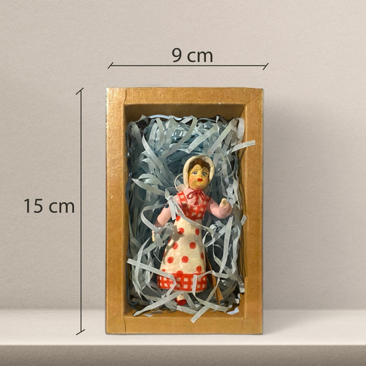 Weihnachtspuppe Dame im Trachtenkleid