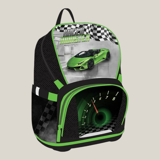 Schulranzen "RACER MONSTER" AIR LIGHT
