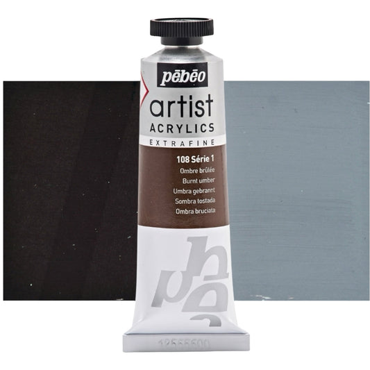 Pébéo Artist Acrylics Umbra Gebrannt 108 Serie 1