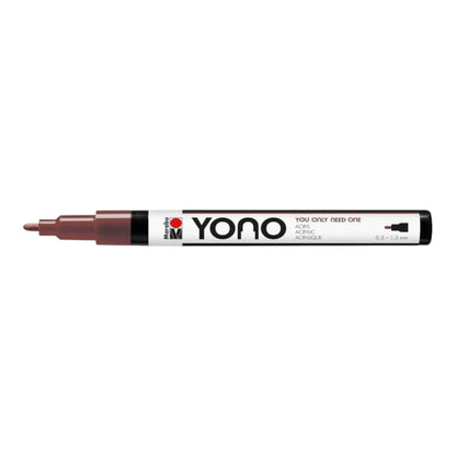 Acrylmarker YONO 0.5 - 1.5 mm Braun