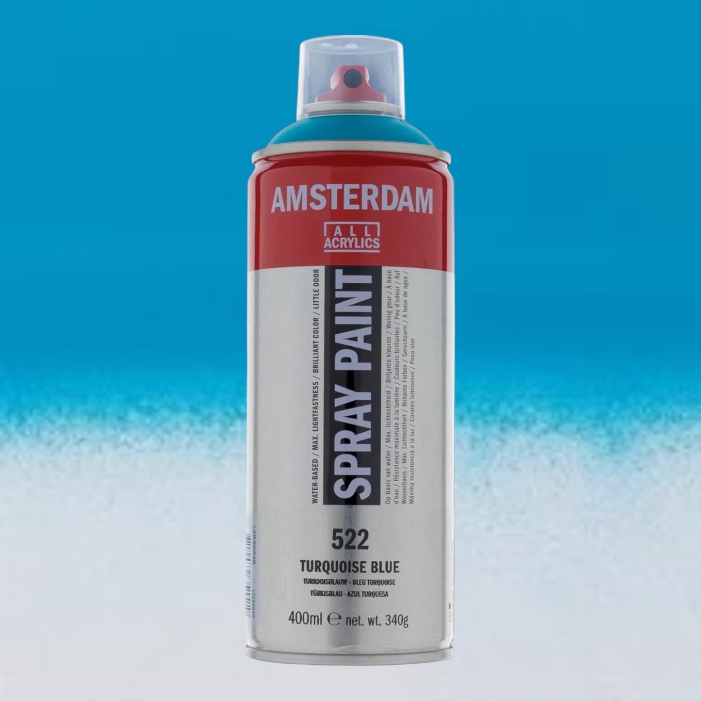 Amsterdam  Spray Paint Türkisblau 522