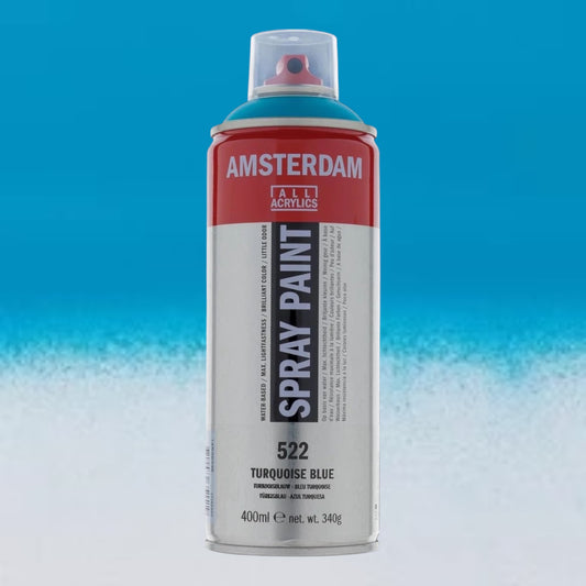 Amsterdam  Spray Paint Türkisblau 522