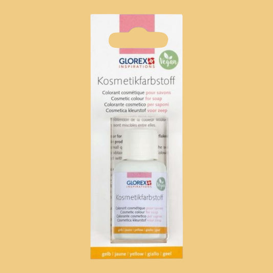 Glorex Kosmetikfarbstoff Gelb 20 ml