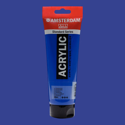 Amsterdam Standard Series Acrylfarbe - Ultramarin 504