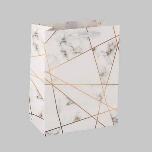 Geschenktasche: Marmoreffekt