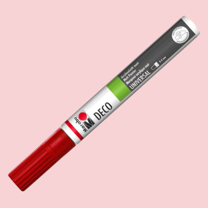 Marabu Deco Painter acrylic marker red, 1-2 mm