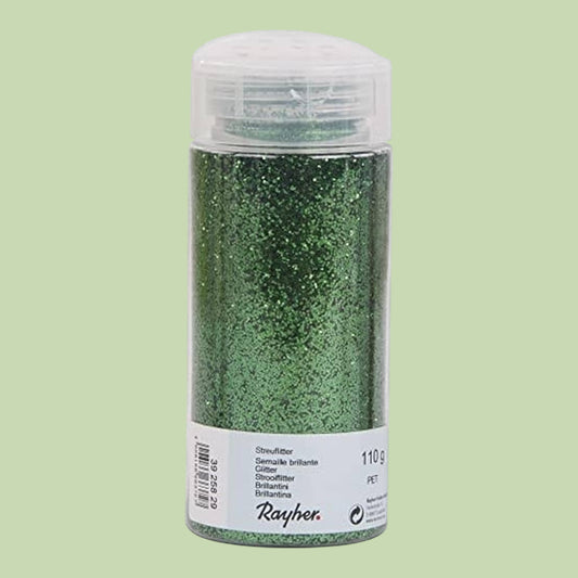 Rayher Streuflitter PET Grün 110 g