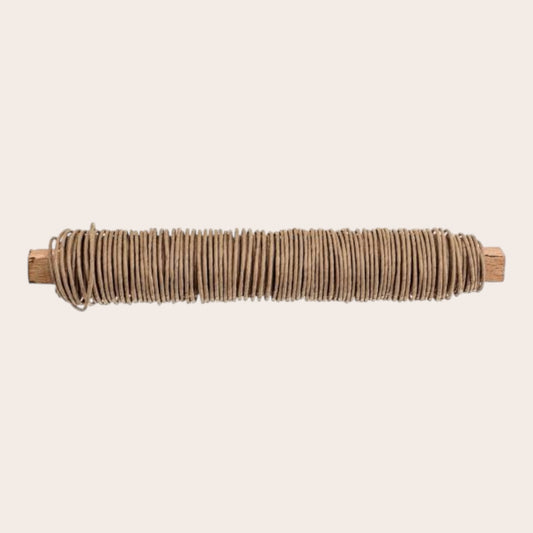 Papierwickeldraht natur – 0,8 mm x 22 m