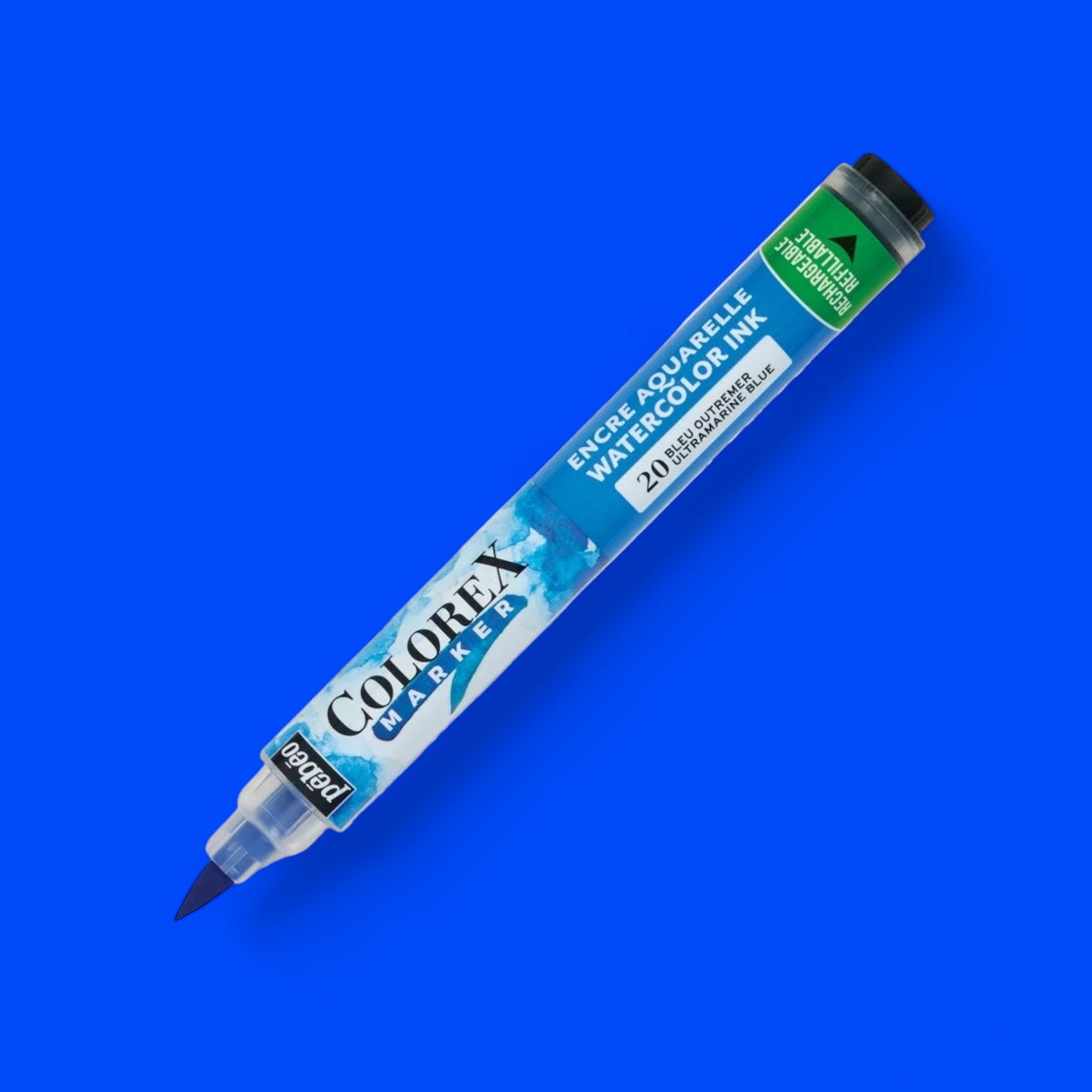 Pébéo Colorex Aquarelltusche Marker Ultramarinblau 20