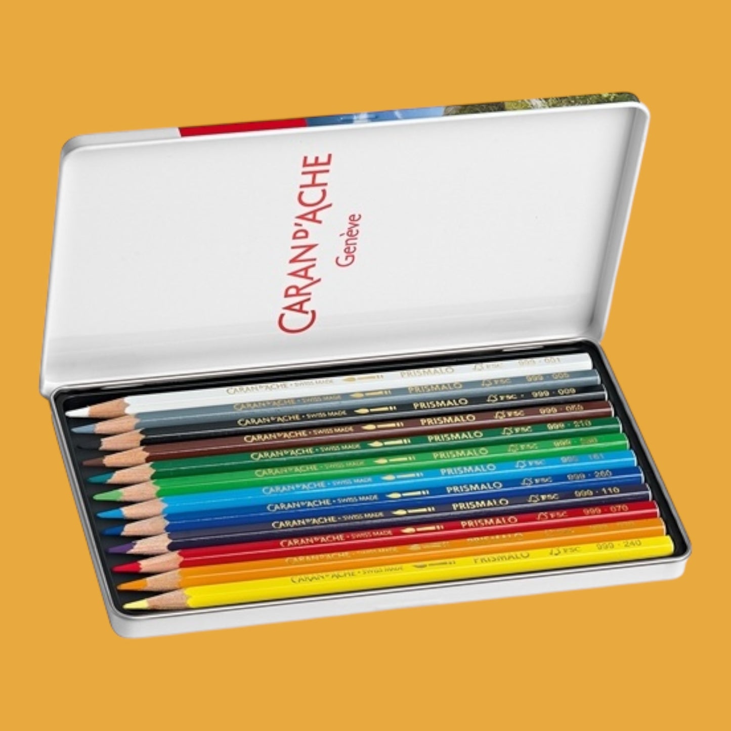 Caran d’Ache Prismalo Aquarelle Buntstifte – 12er Set