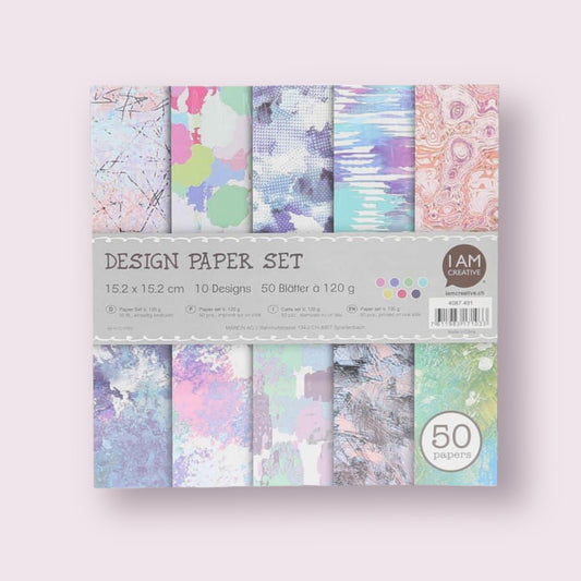 I Am Creative Design Papier Set Scrapbooking-Papier 15.2x15.2cm