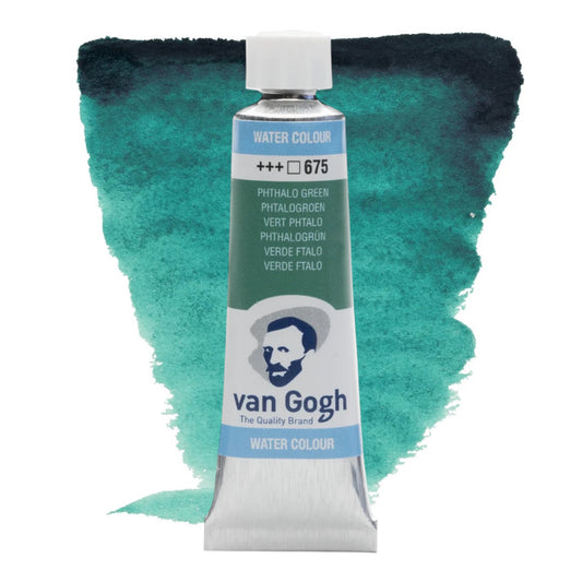 Van Gogh Aquarellfarbe Tube Phthalogrün 675
