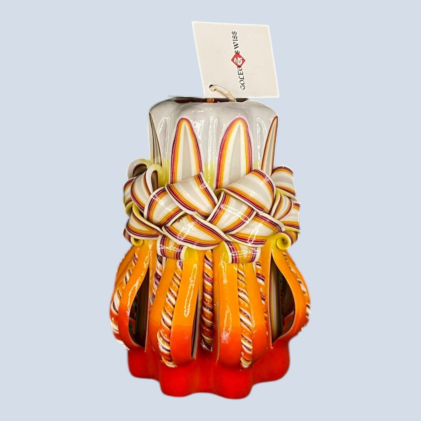 Geschnitzte Kerze Mittel