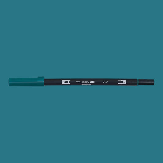 Tombow ABT Dual Brush Pen 277 dark green