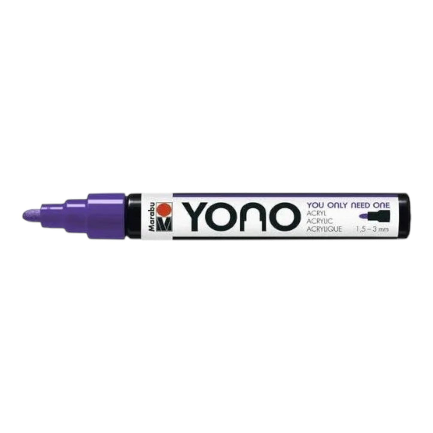 Acrylmarker YONO 1.5 - 3 mm Violett