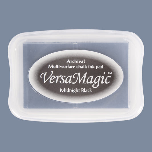 Rayher Stempelkissen Versa Magic Chalk Ink, Schwarz