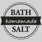 Rayher Holzstempel  Bath Salt -homemade Ø 3 cm