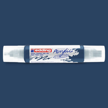 Edding 5400 Acryl 3D Double Liner elegant night blue, tube tip 2-3 mm. 5-10 mm