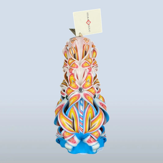 Geschnitzte Kerze Gross - Ocean Sunrise