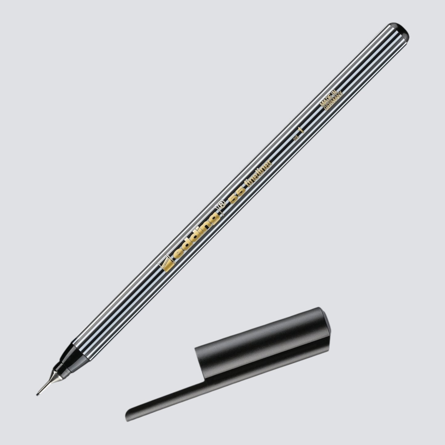 Edding 55 – Fineliner , Schwarz 001
