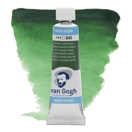 Van Gogh Aquarellfarbe Tube Hookergrün Dunkel 645