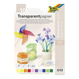 Folia Transparentpapier Farbig A4 115 g/m² , 20 Blatt