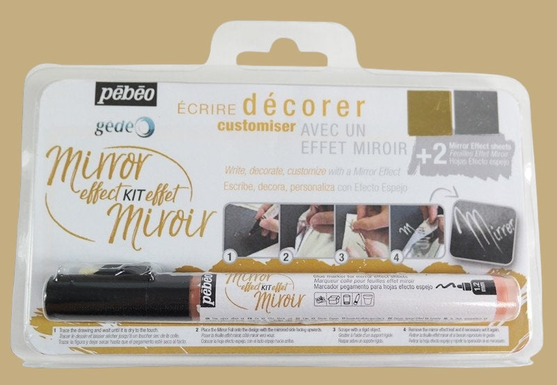 Pébéo Gedeo Mirror Effect Kit – Effekt Spiegel