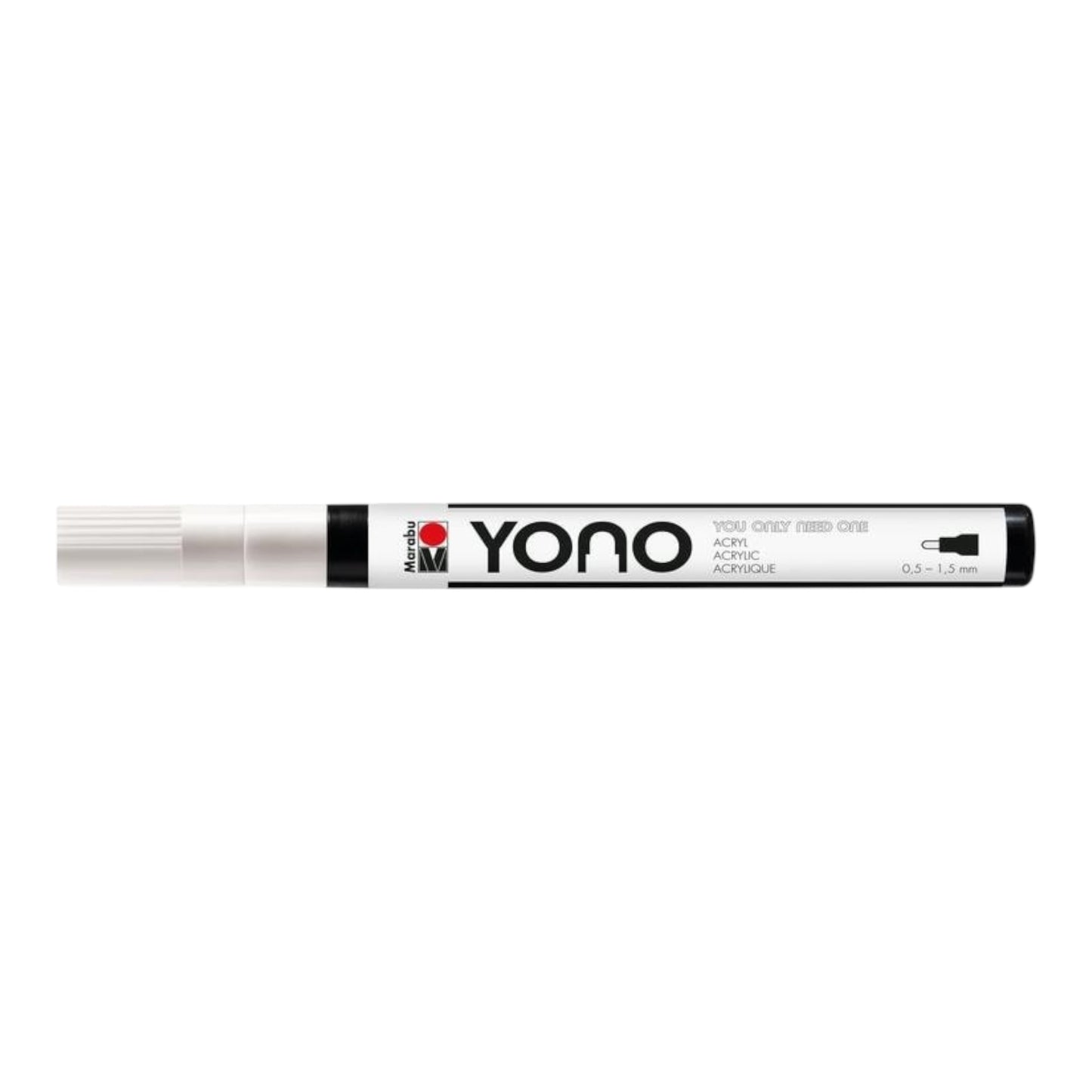 Acrylmarker YONO 0.5 - 1.5 mm Weiss
