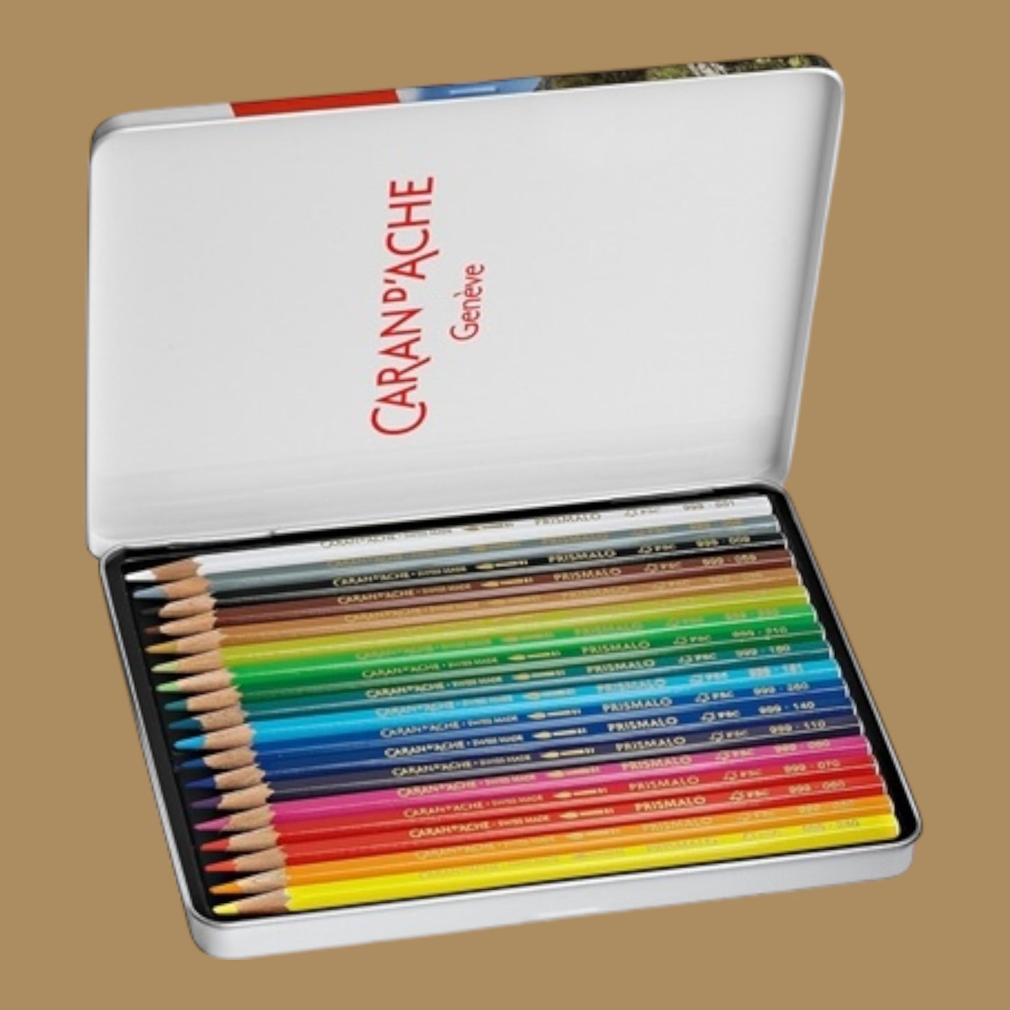 Caran d’Ache Prismalo Aquarelle Buntstifte – 18er Se