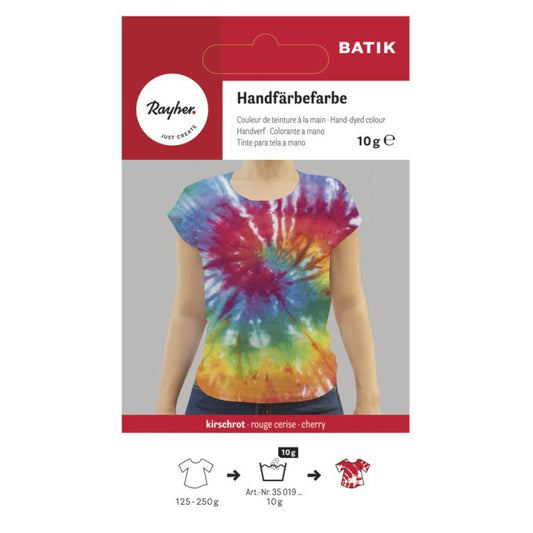 Rayher Batik-Handfärbefarbe Kirschrot