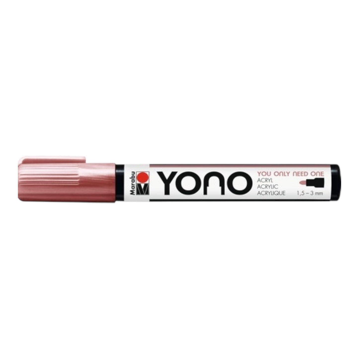 YONO Acrylmarker – Rosé (1.5–3 mm)