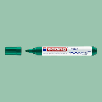 Edding 4500 Textile Marker – 2-3 mm Rundspitze, Grün