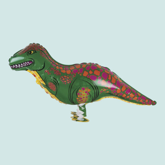 Folienballon laufender Dino 89x41cm