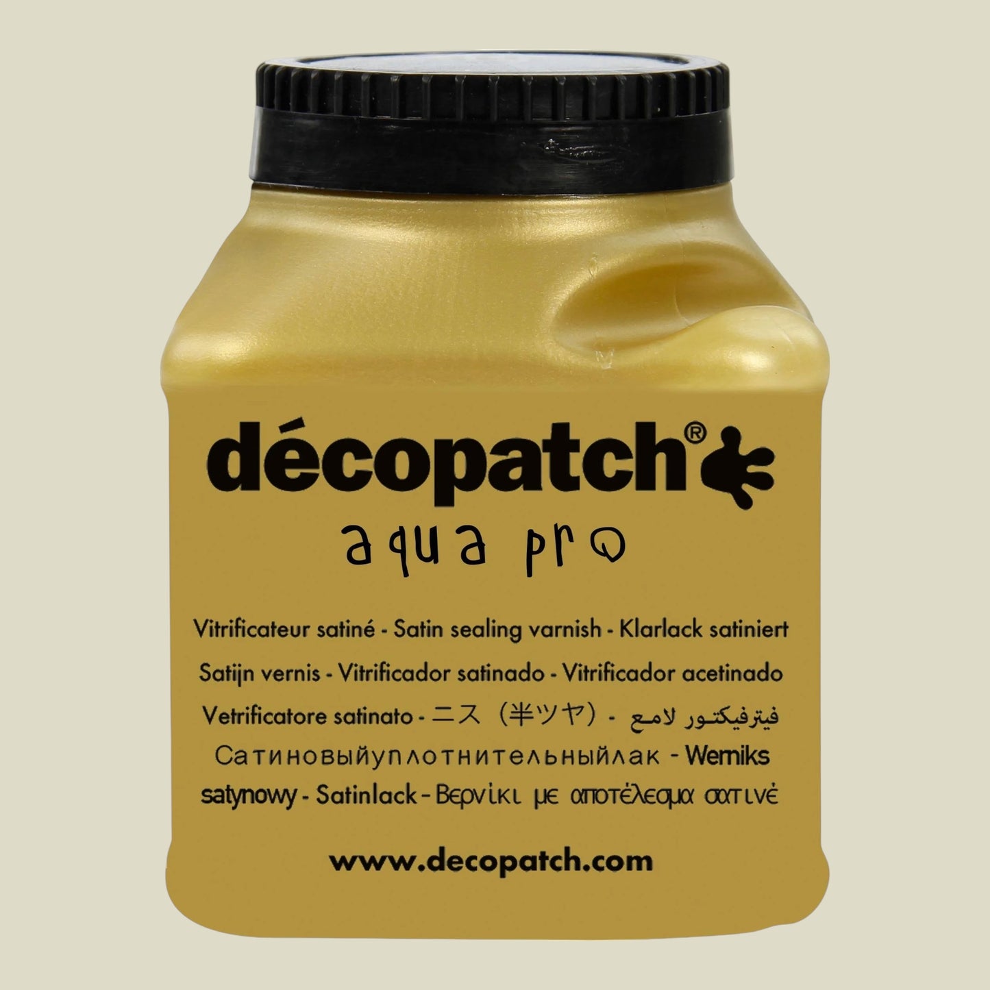 Décopatch Aquapro-Klarlack Seidenmatt 180ml