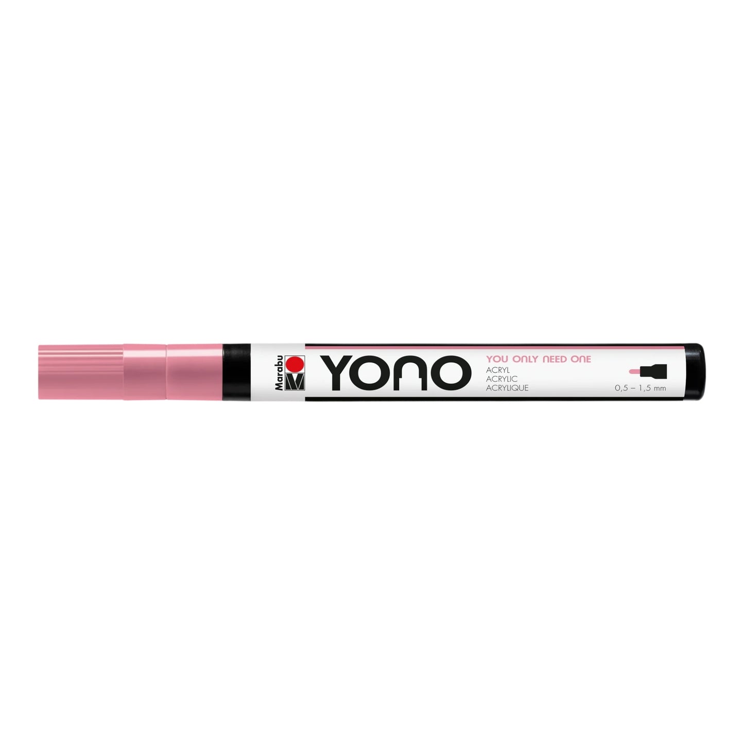 Acrylmarker YONO 0.5 - 1.5 mm Rosa