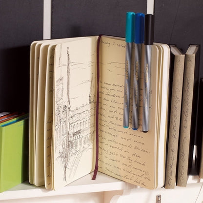 Edding 55 – Fineliner , Blau 003